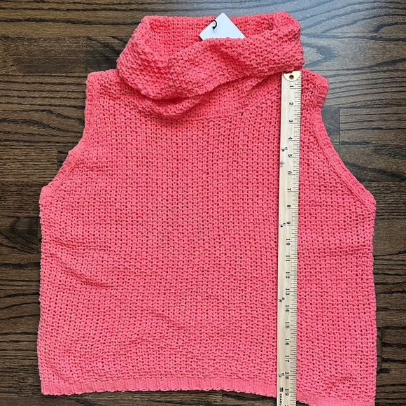 Cowl neck sweater tank - size small. New with tags. - Picture 3 of 5
